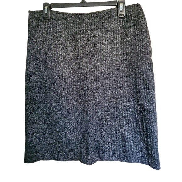 Vintage Dresses & Skirts - Vintage Silk Quilted Skirt Size Large